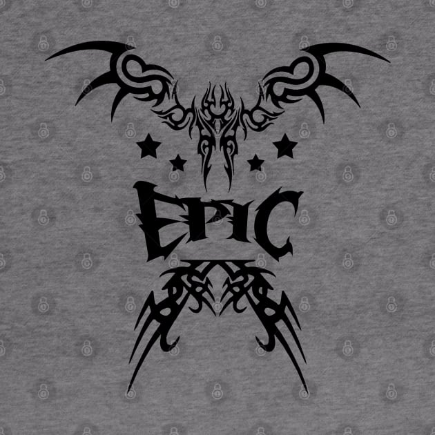 Epic Tribal Design by tatzkirosales-shirt-store